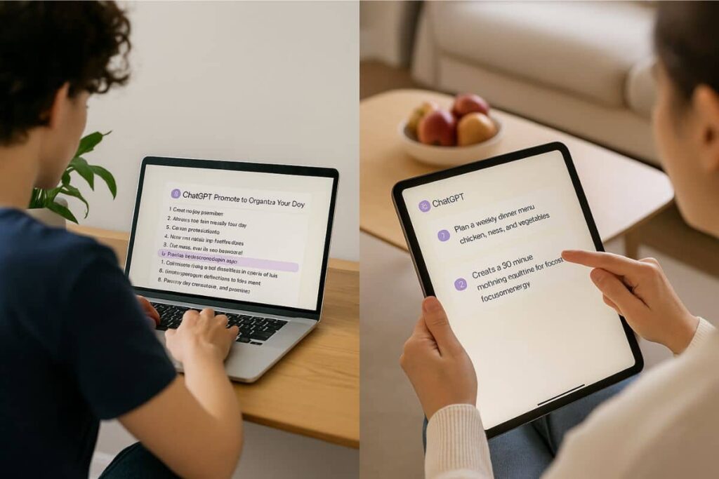 Real-life examples of freelancers and parents using ChatGPT daily