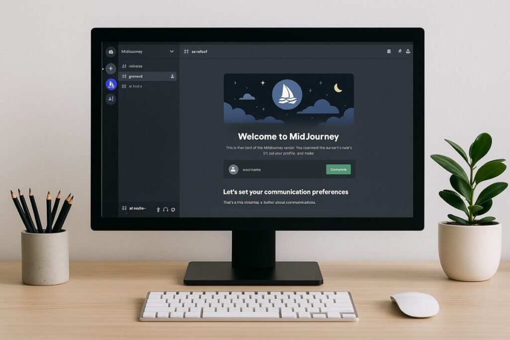 MidJourney guide: Setting Up an Account (Discord or Web App Access)