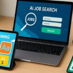 AI tools by age group shown on modern digital devices