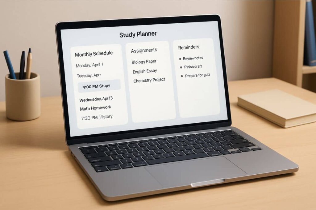 AI-powered study planner for students using ChatGPT