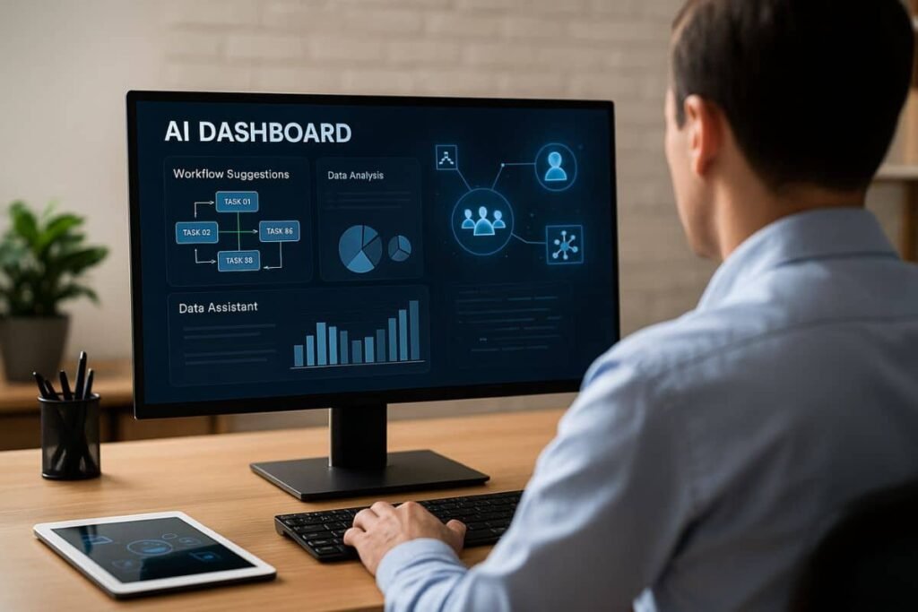 jobs transformed by AI: Human-AI collaboration in a modern digital workplace
