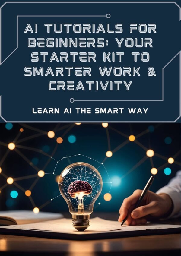 AI Tutorials for Beginners — Cover AI Tutorials for Beginners eBook cover by StartAIway
